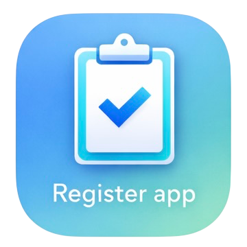 Register app